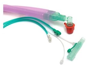 Breathing systems with spirometry sets