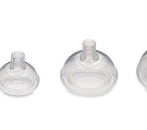Clear silicone round anaesthetic masks