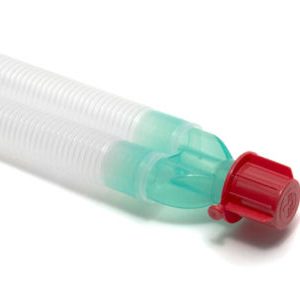 Flextube breathing systems for passive humidification