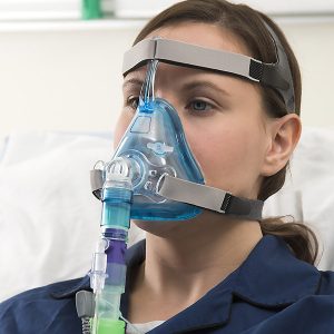 VariFit™ NIV non-vented mask with anti-asphyxiation valve